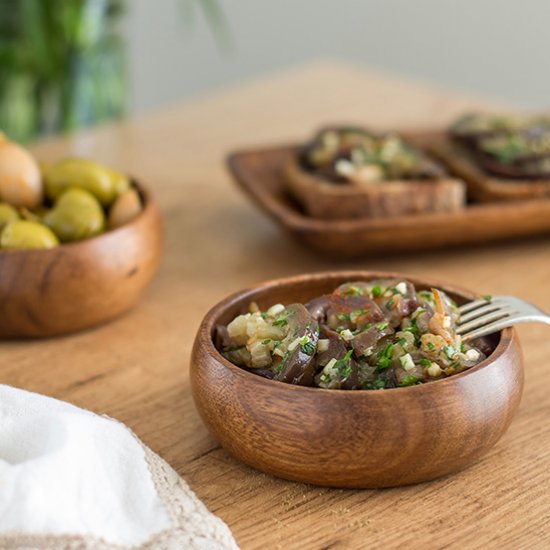 Eggplant in vinegar