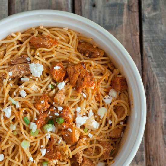 Buffalo Chicken Pasta