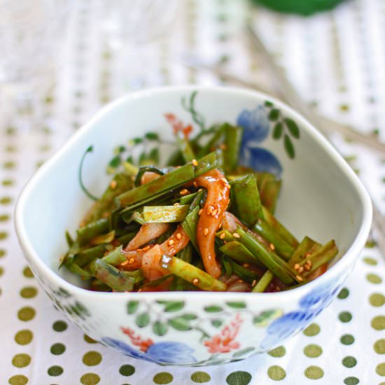 Spicy Chinese Chive Appetizer