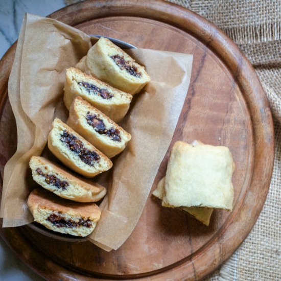 Homemade Fig Newton Cookies