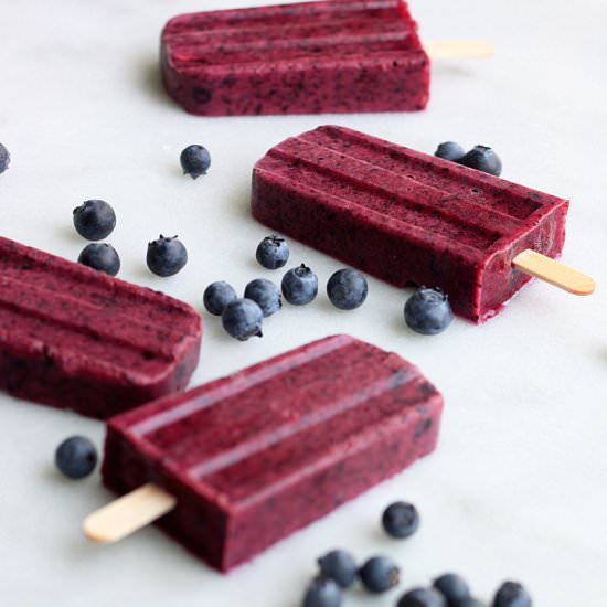 Blueberry Zinger Pops