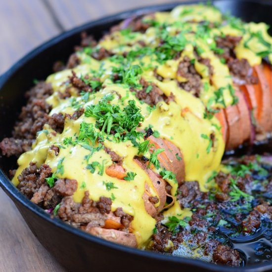 Hasselback Sweet Potatoes