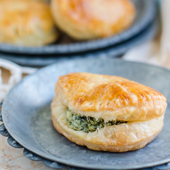 Spinach and Cheese Hand Pies