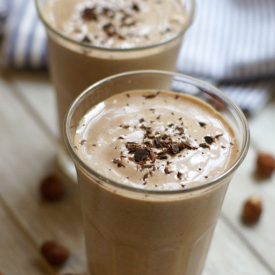 Creamy Chocolate Hazelnut Shake