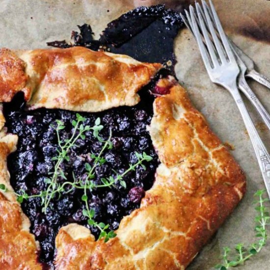 Blueberry Galette