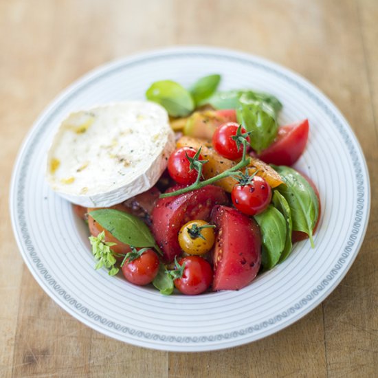 Tomato Goat Cheese Salad