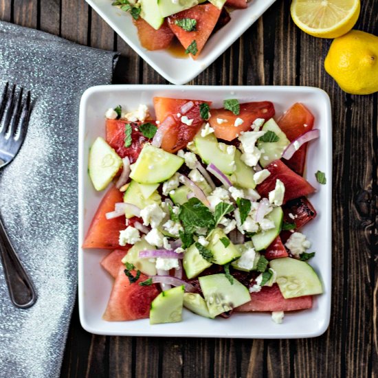 Grilled Watermelon Salad