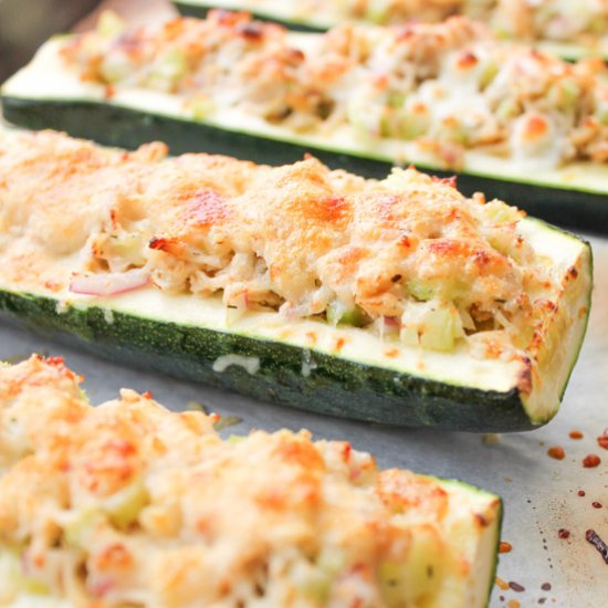 Zucchini Tuna Melts