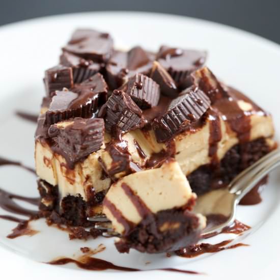 Peanut Butter Cheesecake Brownies