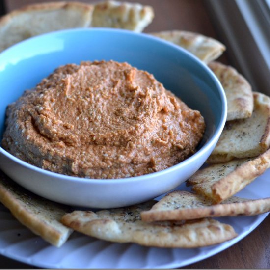 Chipotle Red Pepper Hummus