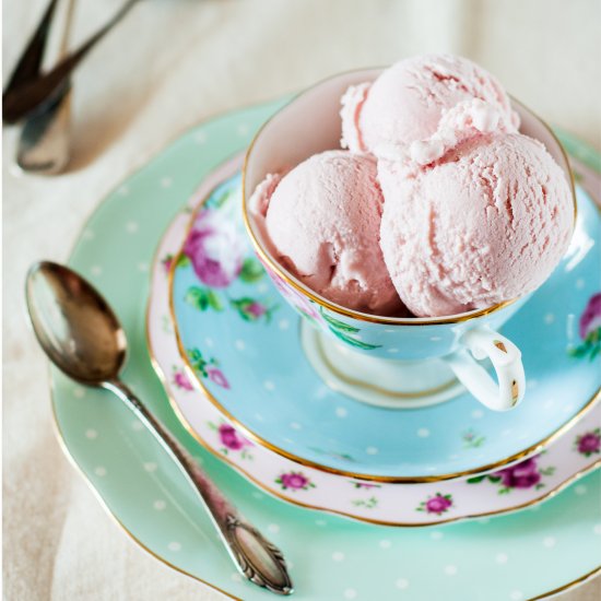 Grapefruit Hibiscus Icecream