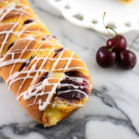 Cherry Almond Coffee Cake