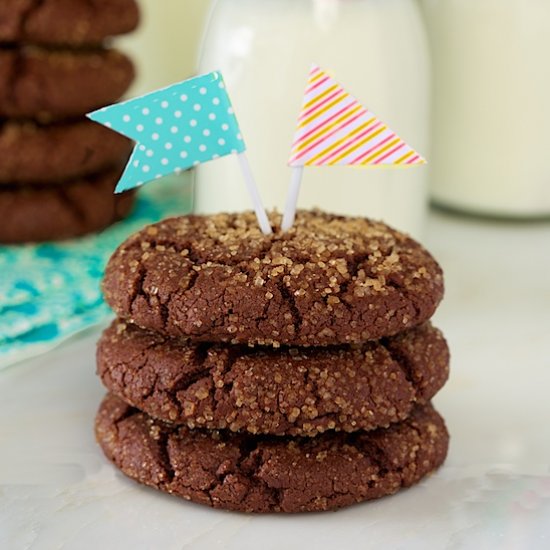 Double Chocolate Sugar Cookies