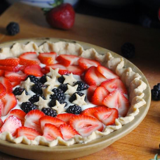 Berry Cream Pie