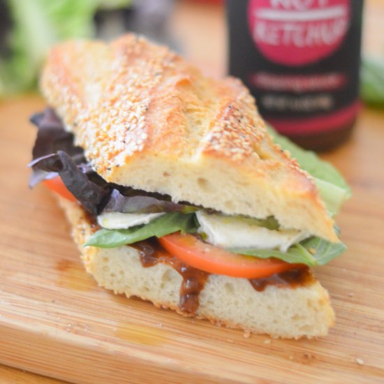 Spiced Fig Caprese Sandwich