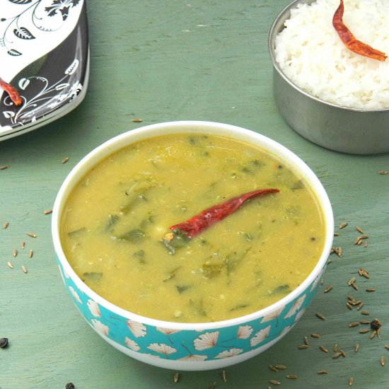 Spinach Dal | Paruppu Keerai