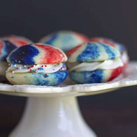 July 4th Whoopie Pies