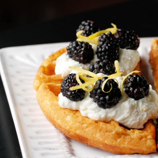 Fancy Schmancy Belgian Waffles