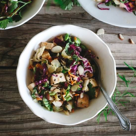 Almond & Sesame Asian Chicken Salad