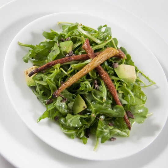 Roasted Spiced Carrot Salad