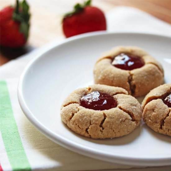 Peanut Butter and Jelly Cookies