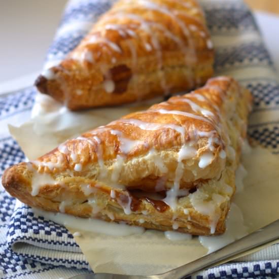 Easy Caramel Apple Turnovers