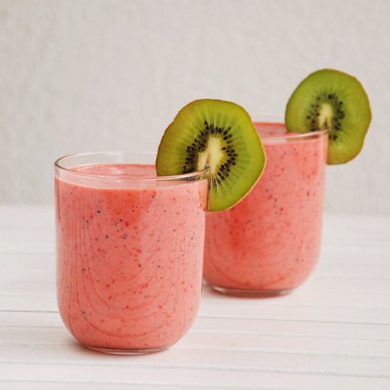 Strawberry and Kiwi Smoothie