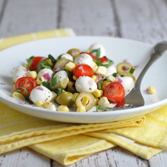 Caprese Corn Salad