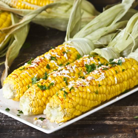 Oven Roasted Corn