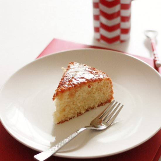 Honey and Cinnamon Drizzled Teacake