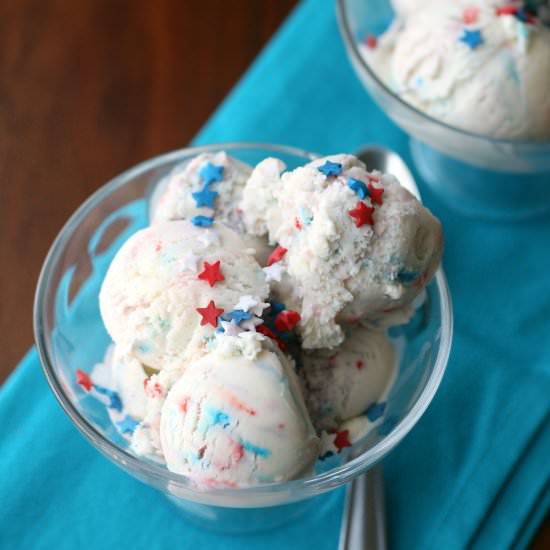 Cake Batter Ice Cream