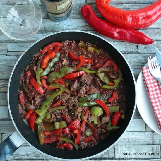 Shredded Brazilian Beef Stew