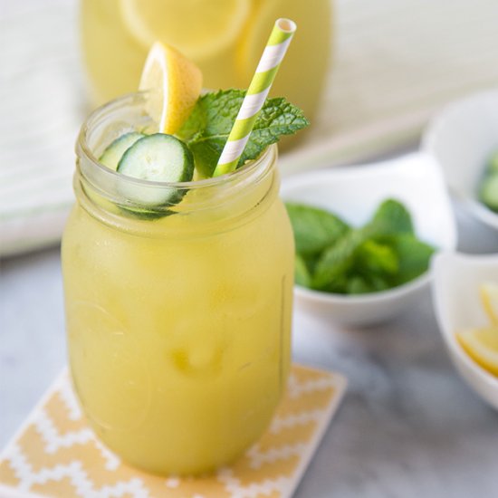 Cucumber Mint Lemonade