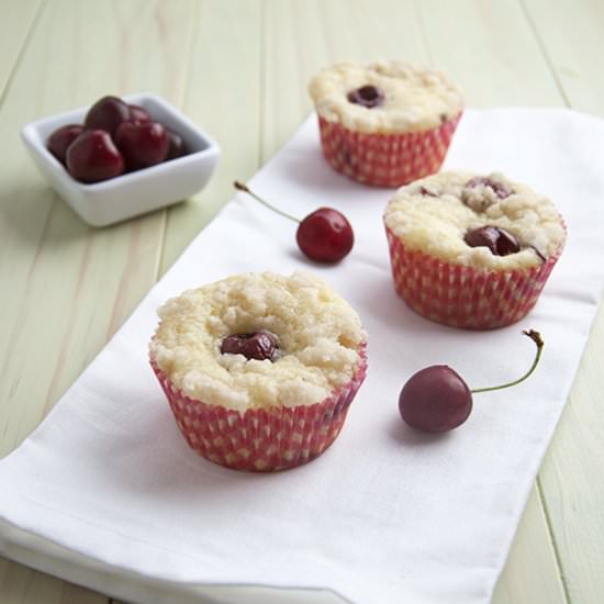 Cherry Crumb Muffins