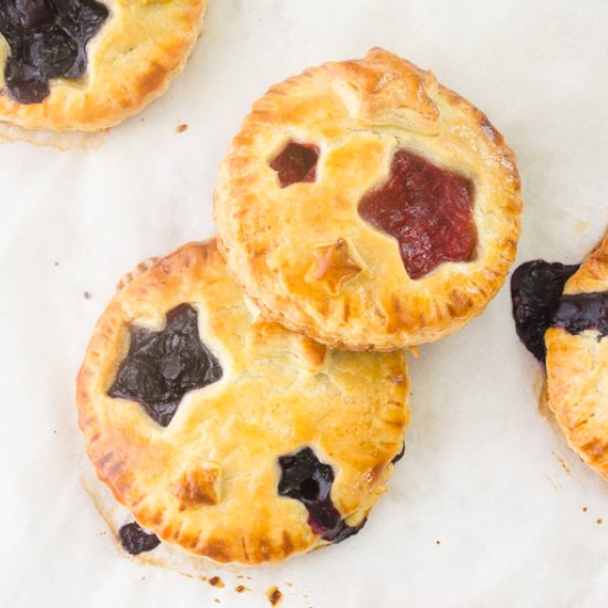 Star Spangled Berry Hand Pies