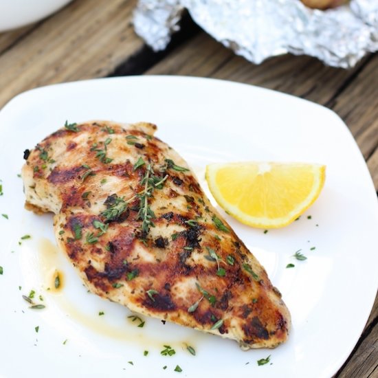 Lemon Herb Grilled Chicken Breast