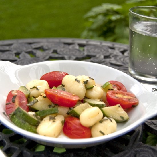 Gnocchi with Summer Vegetables