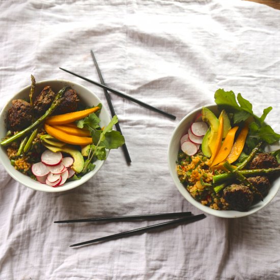 Rainbow Rice Bowls