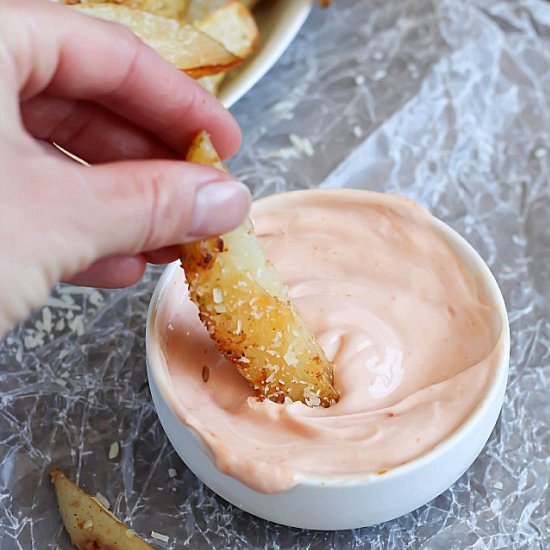 Baked Parmesan Potato Wedges