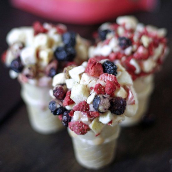 Banana Ice Cream w/ Fruit Sprinkles