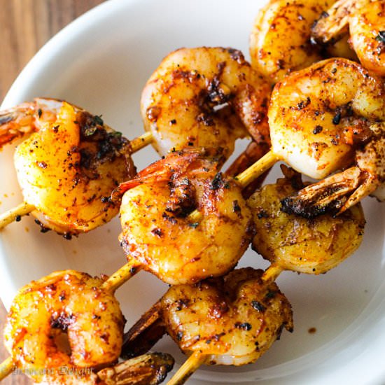 Grilled shrimp