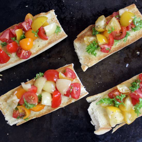 Quick and Simple Bruschetta