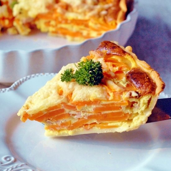 Carrot tart