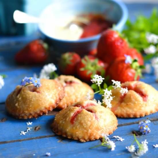 Strawberry and Cream Hand Pies