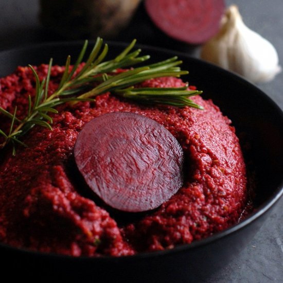 Beetroot Pesto with Pistachios