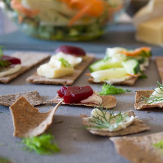 Smorgasbord with Swedish Salad