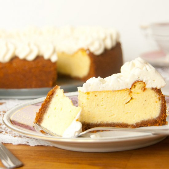 Eggnog Cheesecake