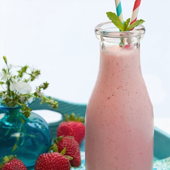 Strawberry Protein Smoothie