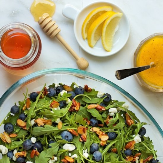 Blueberry Arugula Salad