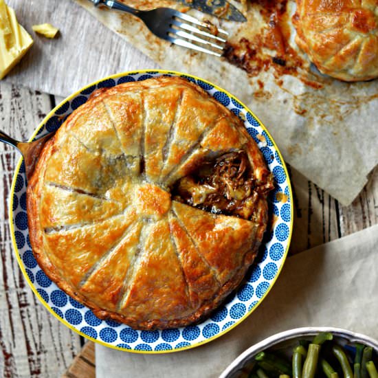 Steak and Cheese Pie